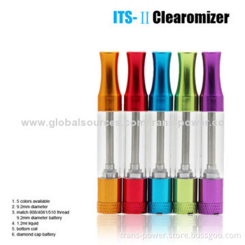 Itsuwa ITS-II Electronic Cigarette Atomizers, Slim Body, 58mm Length, 1.0mL Capacity